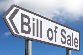 bill of sale